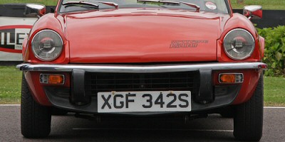 Red Triumph Spitfire Red Triumph Spitfire