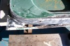 Broken welds and holes Broken welds and holes
