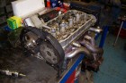 Re-assembly of the engine is making progress Re-assembly of the engine is making progress