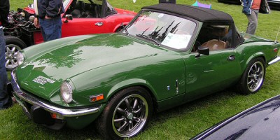 A beautiful green Spitfire A beautiful green Spitfire